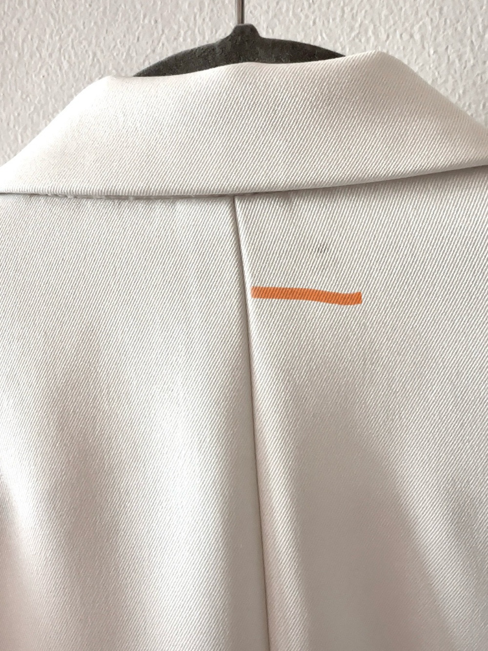 The Frankie Shop Zia Covered Buttons Blazer White Double Breasted - Picture 7 of 10